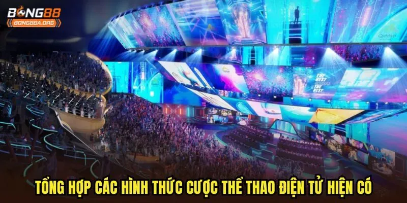 Tổng hợp các hình thức cược thể thao điện tử hiện có