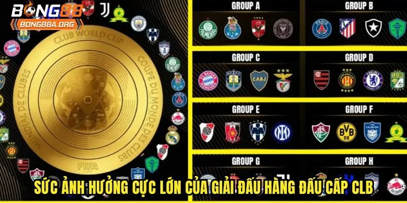Sức ảnh hưởng cực lớn của giải đấu hàng đấu cấp CLB