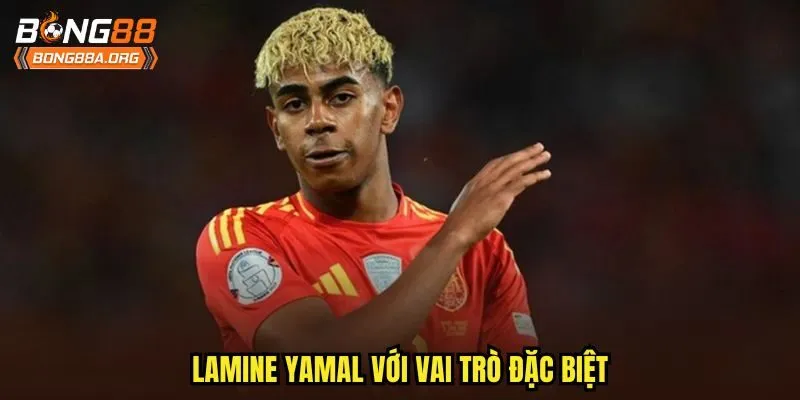 Lamine Yamal với vai trò đặc biệt